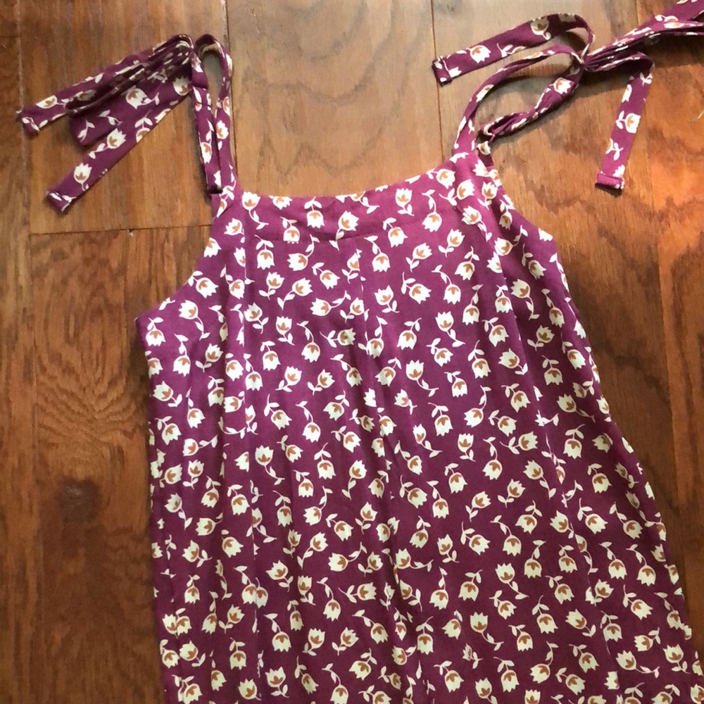 NWT Floral Jumpsuit
